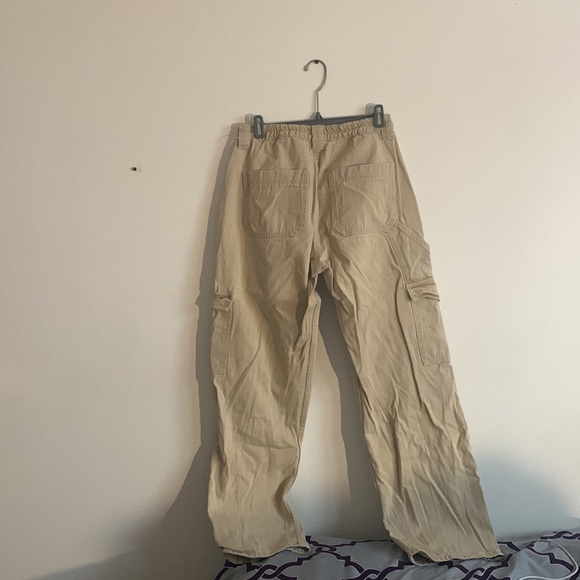 9 | Brown Fashion Nova Cargo Pants - Picture 2 of 3